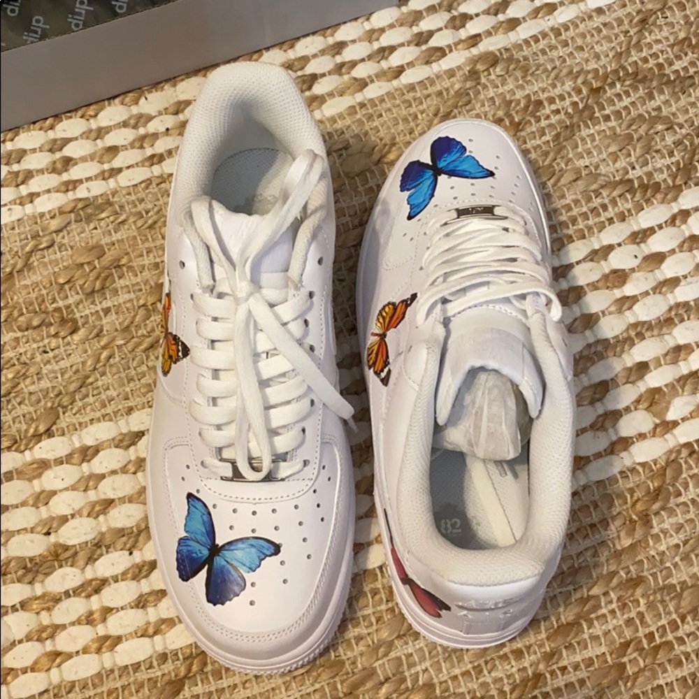 Nike Air Force 1’s men’s size 7 women’s 8.5 - Picture 4 of 5